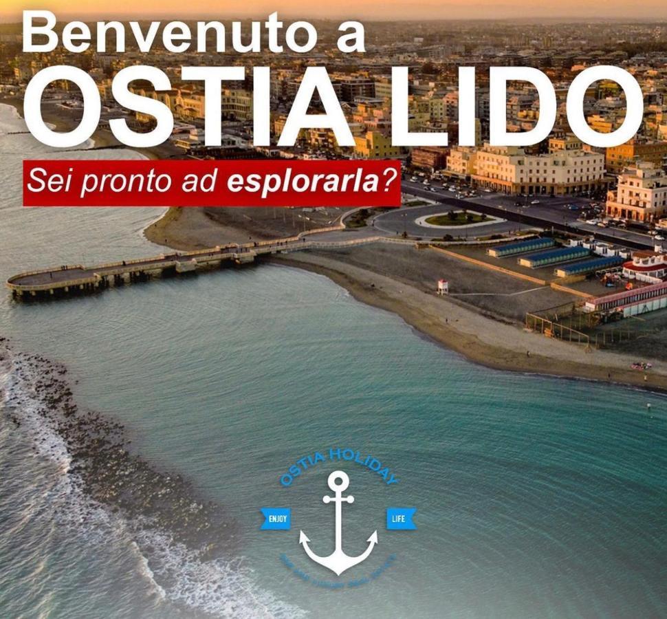 La Terrazza Di Giulia Hotel Lido di Ostia Bagian luar foto
