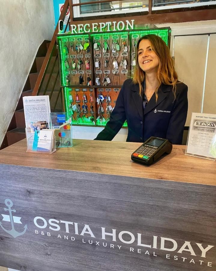 La Terrazza Di Giulia Hotel Lido di Ostia Bagian luar foto